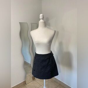 GAP gray Wool Mini Skirt Casual
